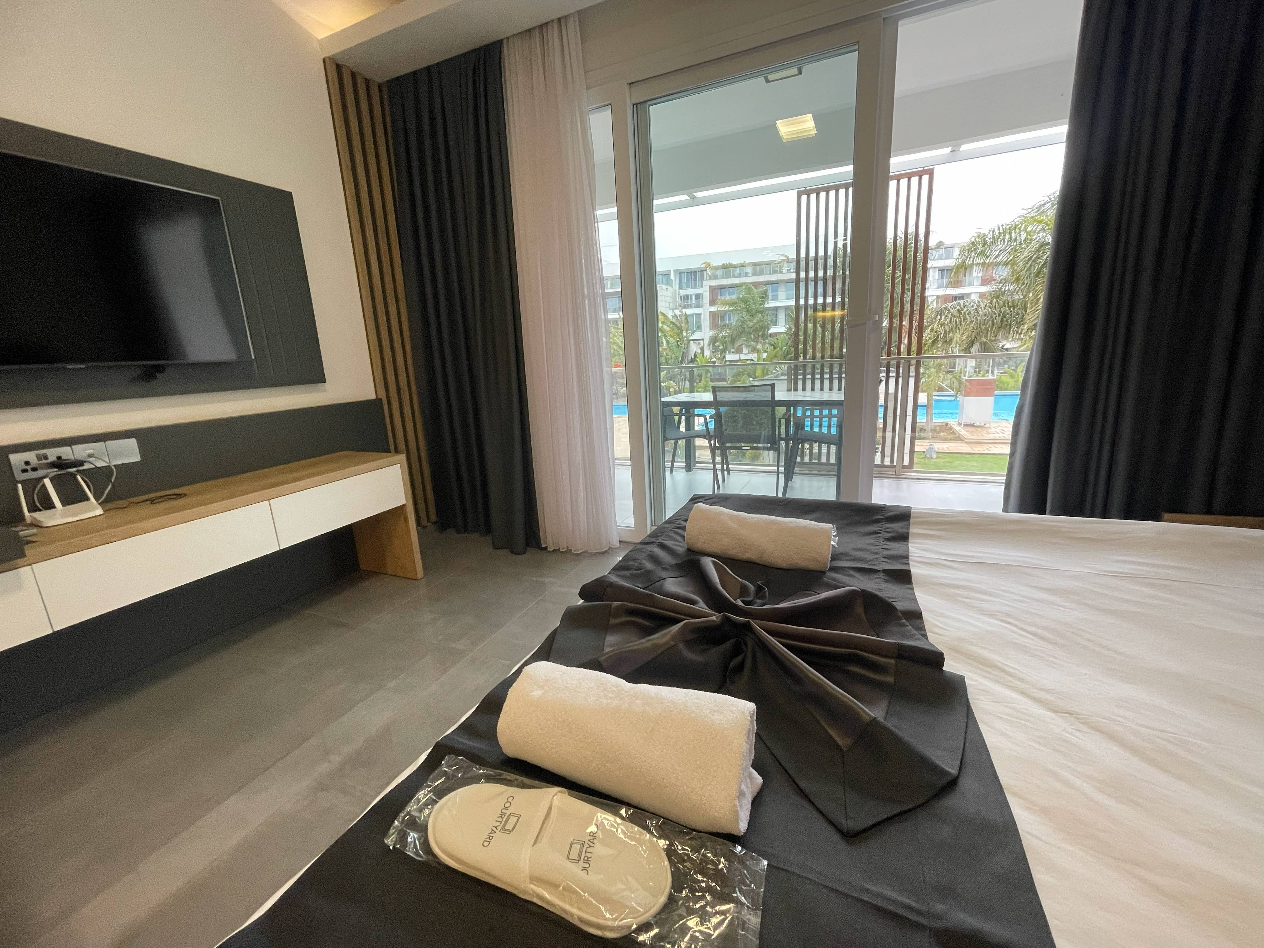 Studio - Room View with Balcony